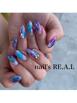 ネイルズリアル 倉敷(nail's RE.A.L)/シェルネイル