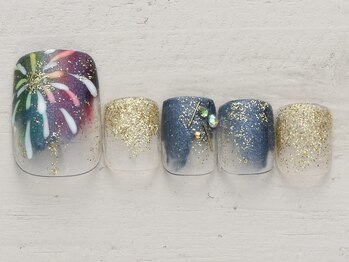 ノーネイル 大宮(NO NAIL)/花火チェック ￥4990
