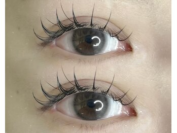 パーミル アイ アンド ネイル クマモト(permille ‰ eye&nail Kumamoto)/フラットマットラッシュ120本