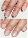 ジェルネイルをしながら美爪育成