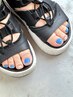 【foot】うる艶ワンカラー　(フットバス付き)