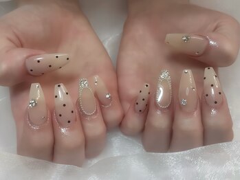 リンネイル 新大久保店(Rin Nail)/#待ち込みデザインOK　#付け放題
