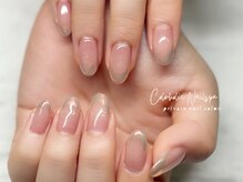 カラーホリック ネイルスパ(Colorholic Nailspa)/オーロラミラーフレンチ