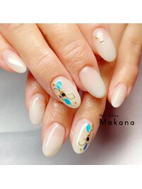 ホワイトグラデーション