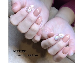 花柄nail