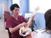 カラダゆがみ工房 カイロプラクティックケアセンター/３）カラダの状態を説明します