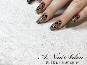 エーネイルサロン プラーカ本店(A-Nail Salon)/レパードネイル