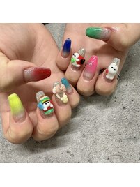 キャラクターネイル