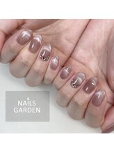ネイルズガーデン(NAILS GARDEN)/マグネットフレンチ