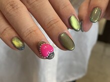 ミニョン 北堀江(mignon)/秋色マグネットネイル