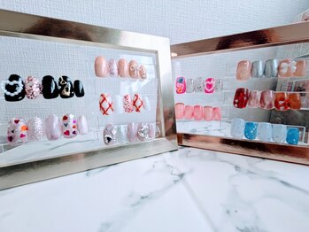 ラテラテ(Latelate)の写真/【選べる定額デザイン】お出かけ前やイベントに合わせて華やかに◎あなただけのお気に入りネイルへ♪