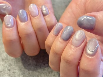 ニウ 自由が丘(niu)の写真/【定額¥6480～】毎日が輝くネイルをご提供＊つい眺めてしまうような一番お気に入りの指先に仕上げます。