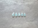 雪の結晶ネイル☆