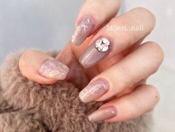 Moeri..nail｜フィルイン×パラジェル対応ネイルの写真/自爪をいたわりながらモチ抜群の上質ネイルを。ワンカラーや控えめデザインでも整った上品なお手元へ♪