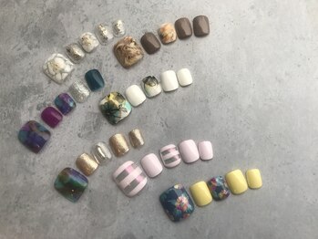 イデアル(ideal)/ジェルフット4本デザインアート