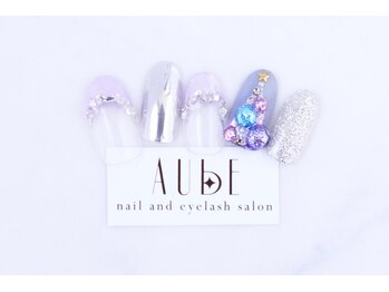 オーブ(AUBE)/12月マンスリーネイル10800円