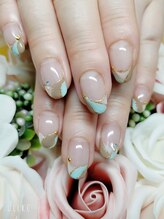 シュガーネイル(sugar nail)/プッチフレンチ