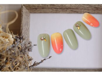 ファストネイル 新宿店(FAST NAIL)/フルーツ 水滴 【11740】