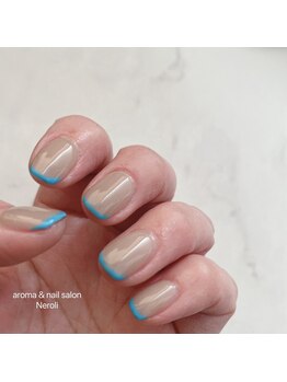 ネロリ(Neroli)/ベースカラー有フレンチネイル