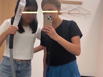 セルフメイド 東大阪店(SELFMADE)/高校生の娘さんとママで脱毛♪
