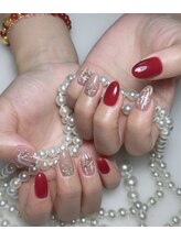 サムズアップネイル(thumbs up nail)/お客様ネイル