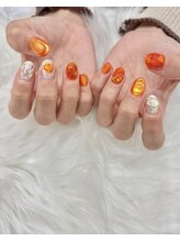 アンジーネイルアイラッシュ(Angie Nail Eyelash)/オレンジネイル