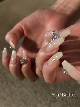 Nailsalon La briller【ネイルサロン ラブリエ】/ワンカラーちゅるんネイル♪