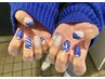 【何度でも♪】※オフなし！10本長さだしフルチップ/アートし放題