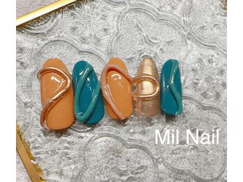 ミルネイル(Mil Nail)/立体ネイル