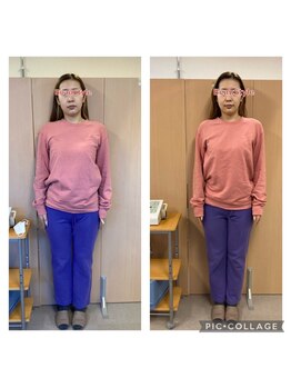 ビュースタイル川西/姿勢が良くなりました