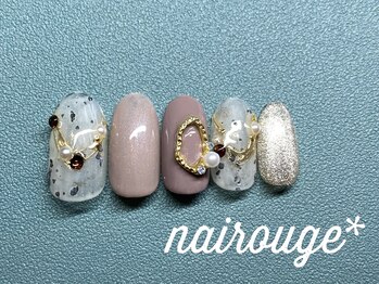 ネイル―ジュ 札幌大通店(nairouge*)/ダルメシアンネイル♪