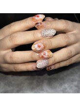 ハジチ(HAZICHI)/紅葉ネイル