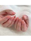 ピンクベージュ☆