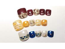 ネイルサロン 爪/秋ネイル