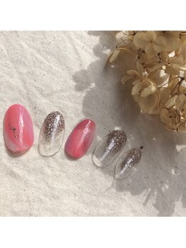 ネイルサロンノイ 経堂店(noi)/シンプルコース＋アート代1800円