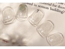 ネイルデコ(nail DECO)/クリアネイル【鹿間】