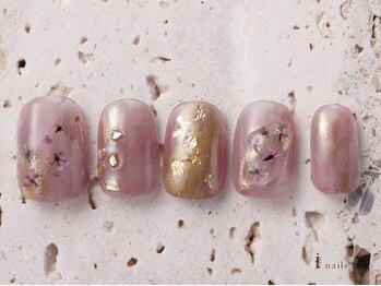アイネイルズ 吉祥寺店(I nails)/押し花ニュアンス[吉祥寺]