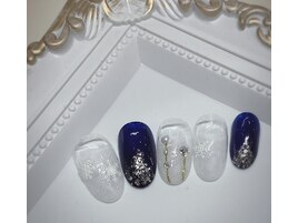 クリスマスネイル