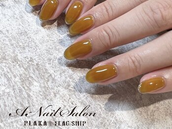 エーネイルサロン プラーカ本店(A-Nail Salon)/クリアワンカラー