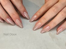 ネイル ドゥ 岡山駅前店(Nail Doux)/うる艶ベージュ