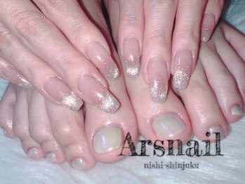 アルスネイル(Ars nail)/マグネットチークネイル