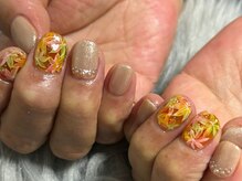 爪のいろは/ワンカラー＋追加アート