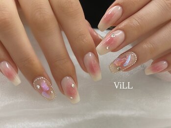 ヴィル 新小岩店(ViLL)の写真/大切な日やイベントに合わせたネイルもお任せください！周りと差がつくワンランク上の仕上がりを叶えます♪