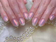 アイリスネイル 大塚(Iris Nail)/ミラー／オーロラワンカラー