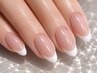 【Hand】パラジェル・フレンチネイル♪フィルイン込¥7000/ベースカラー別