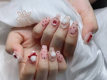 ウメネイルスタジオ(UME NAIL STUDIO)/長さだしやり放題×つけ放題