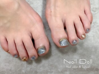 ネイルドール(Nail Doll)/フット ブルーマグネット