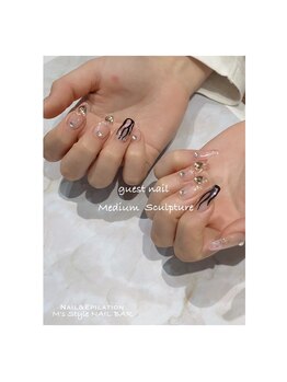 エムズスタイル ネイルバー(M's Style NAIL BAR)/guest nail
