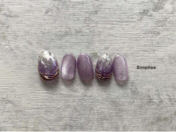 シンプリー ネイルアンドアイラッシュ 祖師谷大蔵店(Simpliee Nail&Eyelash)/マグネットネイル