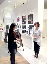 ポーラ ザ ビューティ イオンモールナゴヤドーム前店(POLA THE BEAUTY)/お出迎え